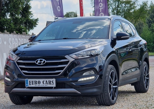 Hyundai Tucson cena 78900 przebieg: 121000, rok produkcji 2018 z Sucha Beskidzka małe 742
